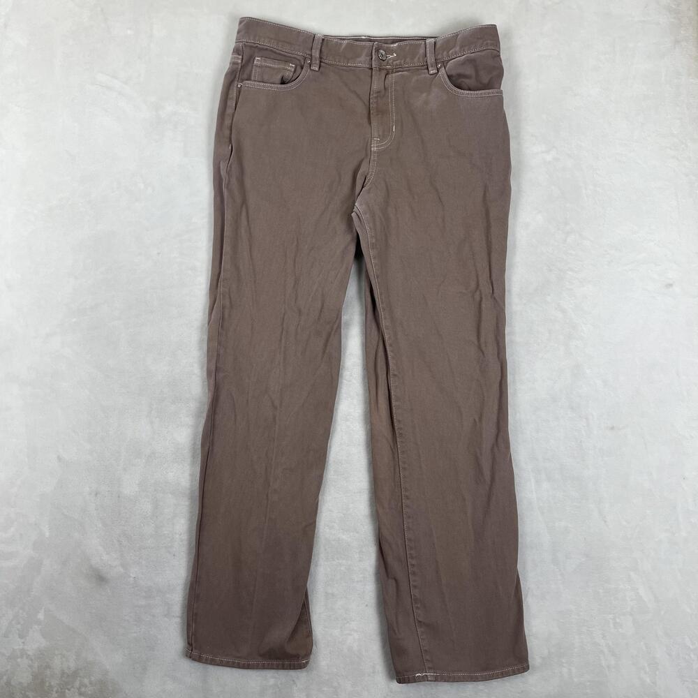PacSun Boyfriend Jeans Womens 30 Brown Medium Wash Relaxed Straight Denim Pants